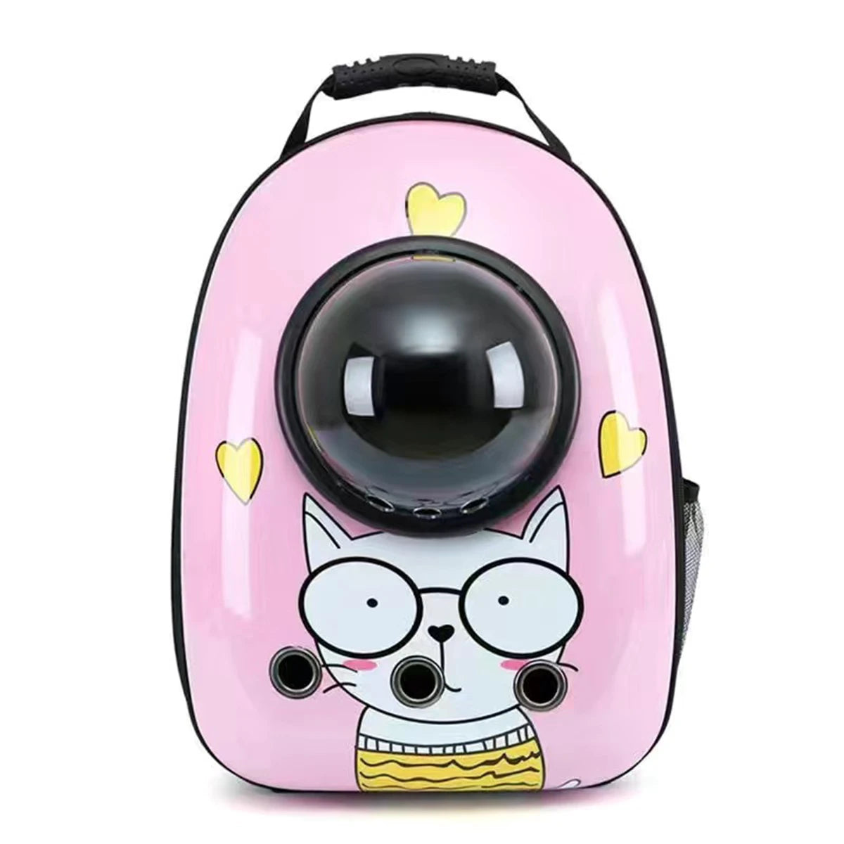 Space Capsule Pet Backpack – Large Capacity Breathable Cat & Dog Carrier Bag for Travel