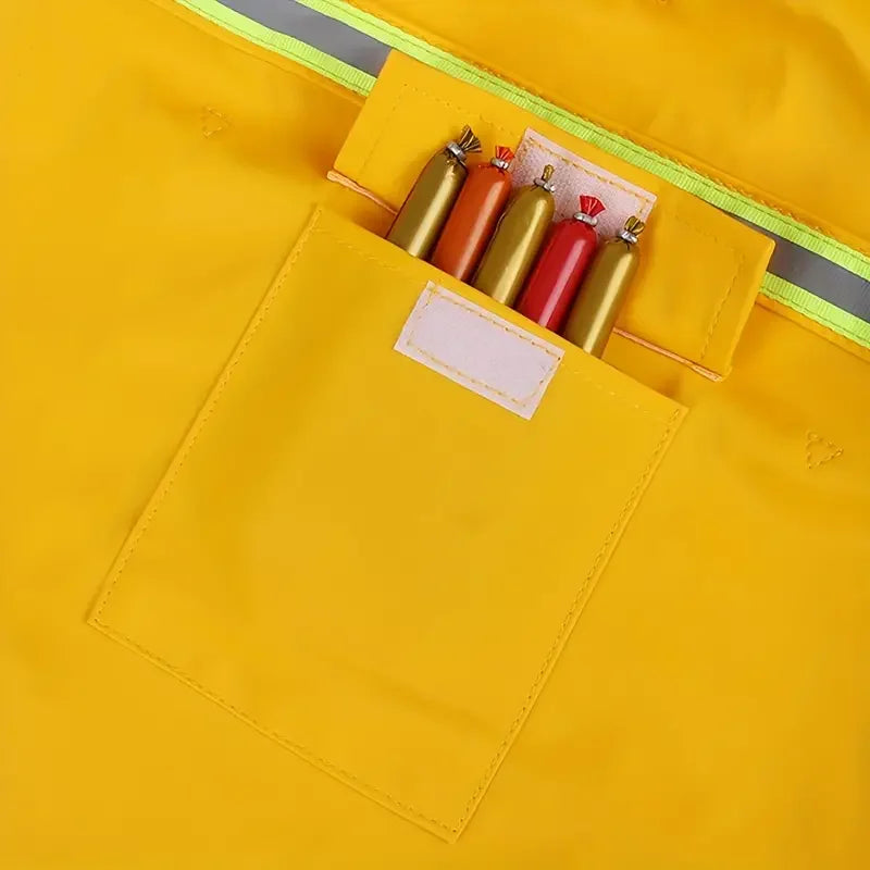 Fashion Pet Raincoat – Hooded Cape-Style Reflective Waterproof Dog Jacket