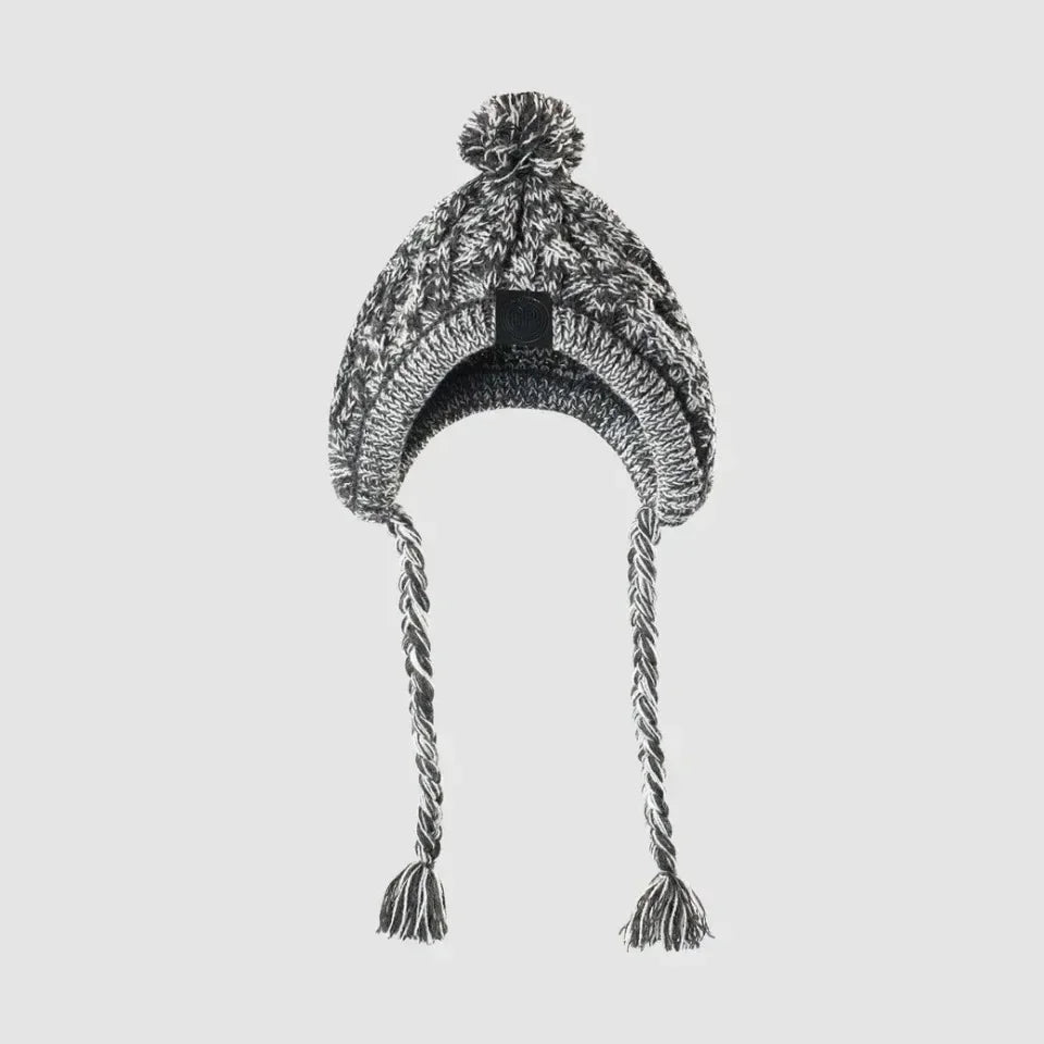Winter Knitted Pet Hat – Warm Woolen Cap with Fur Ball for Cats & Dogs