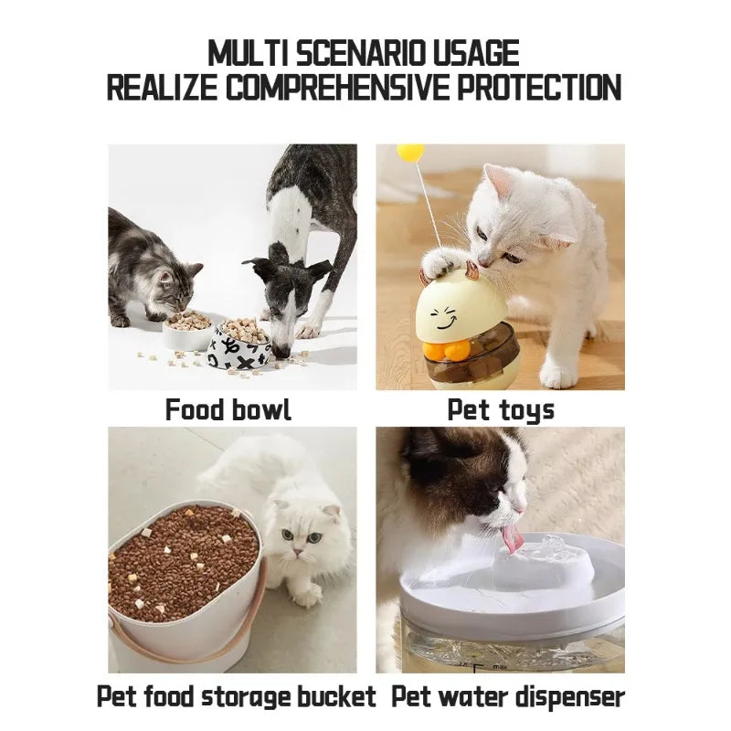 300ml Pet Dish Cleaning Mousse – Fast-Acting Stain & Odor Eliminator for Cat & Dog Dishware | Multi-Purpose Pet Safe Formula