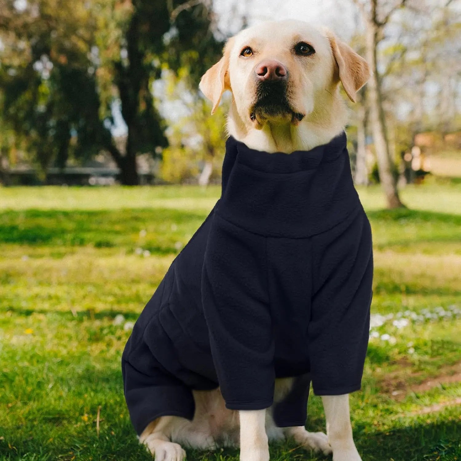 ATUBAN Dog Winter Coat – Soft Fleece Warm Pullover Jacket for Cold Weather
