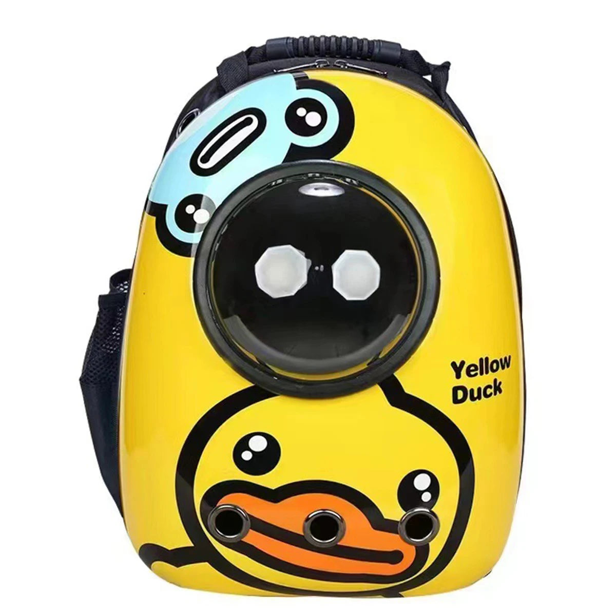 Space Capsule Pet Backpack – Large Capacity Breathable Cat & Dog Carrier Bag for Travel