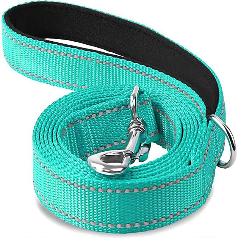 Reflective Dog Leash – Durable Night Safety Pet Walking & Training Lead for Dogs and Cats (1.2/1.5/1.8 m)