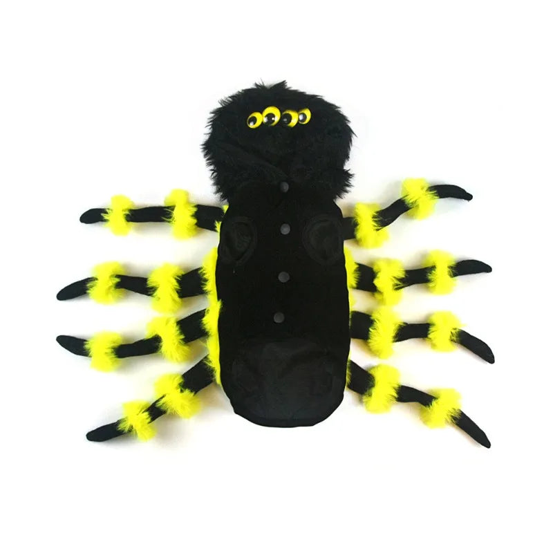 Spider Pet Costume – Funny Halloween Outfit for Dogs & Cats