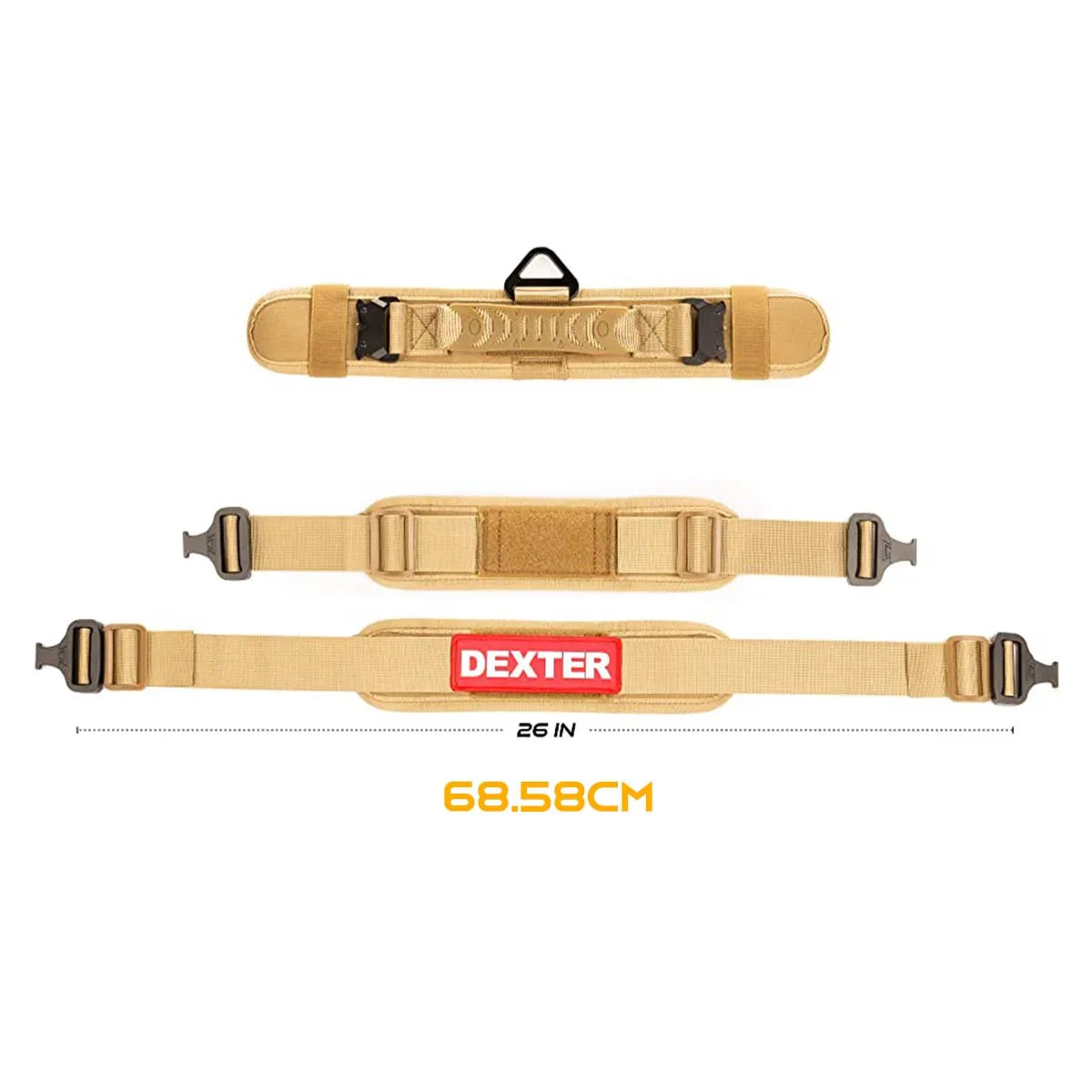 Military-Grade Tactical Dog Collar with Handle – Heavy Duty Adjustable Collar for Medium & Large Dogs