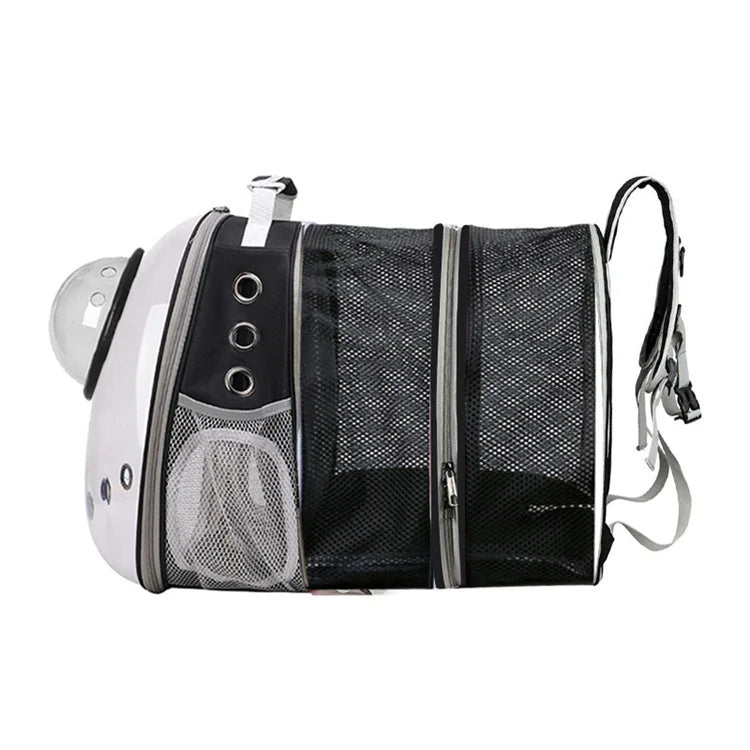 Portable Expandable Pet Backpack – Foldable Large Capacity Cat & Dog Travel Bag
