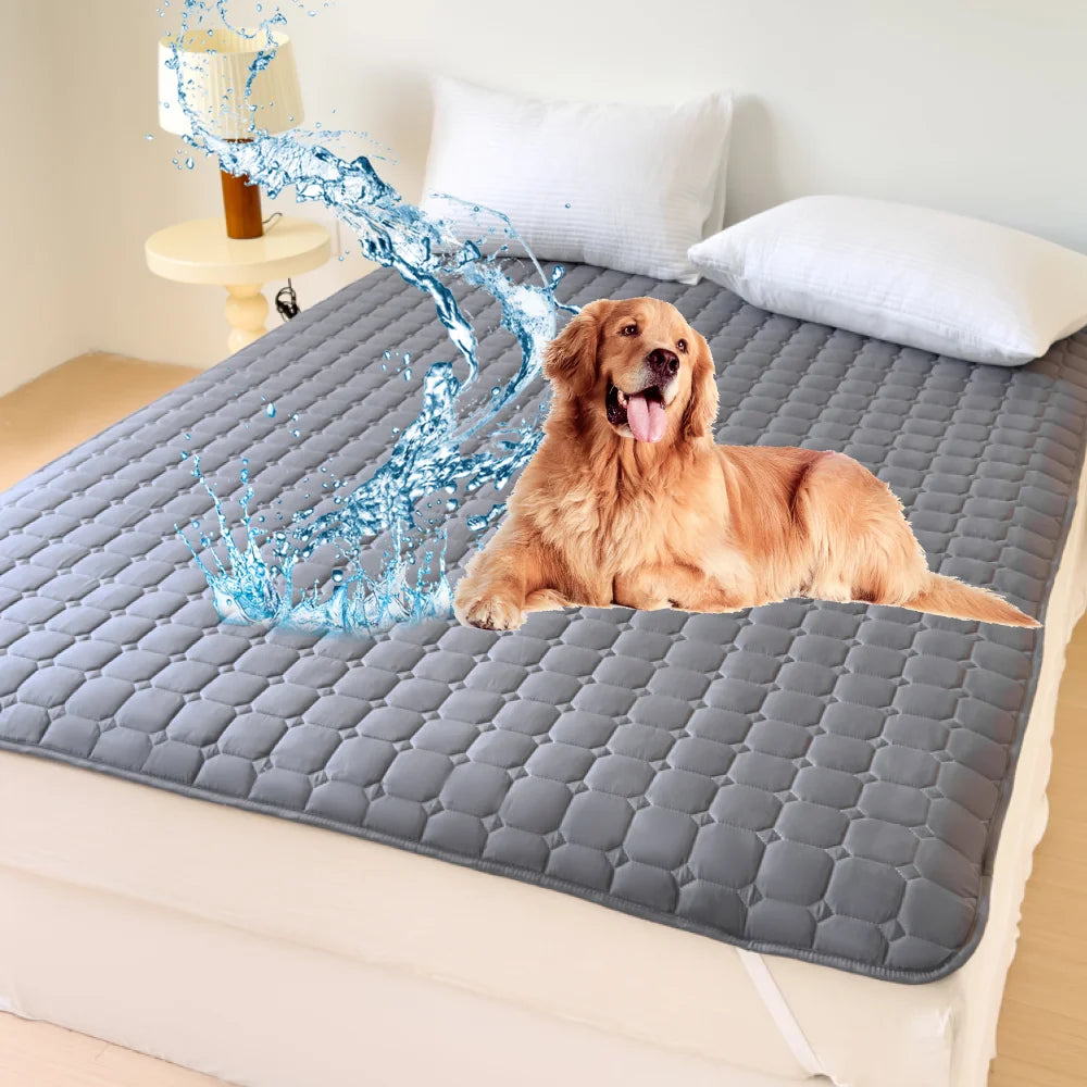 Waterproof Non-Slip Dog Bed Cover – Soft & Breathable Pet Blanket for Sofa, Crate, or Mattress Protection