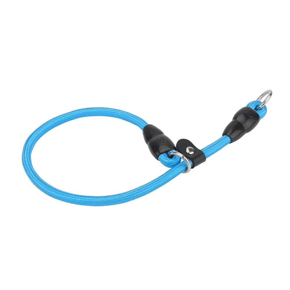 Dog Slip Collar – No-Pull Training Martingale Collar with Adjustable Stopper