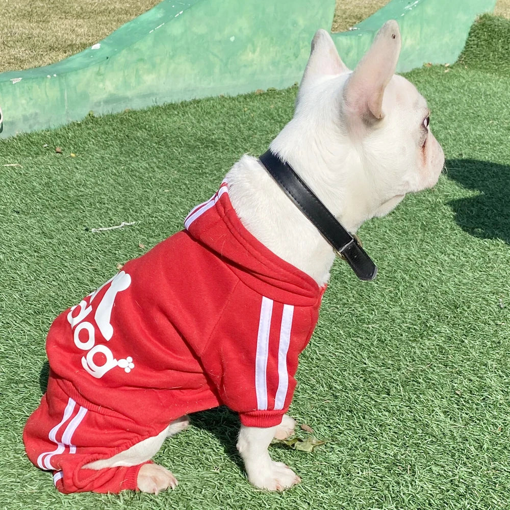 Adidog Dog Jumpsuit – Sports Suit for Small Dogs