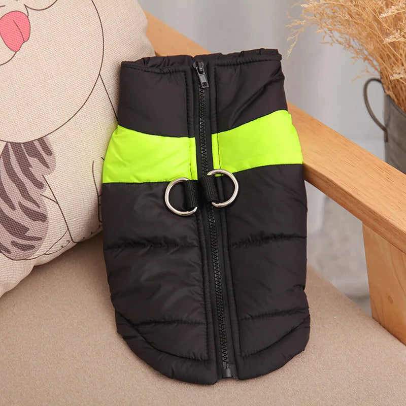 Winter Dog Coat – Waterproof Warm Pet Jacket for Small, Medium & Large Dogs
