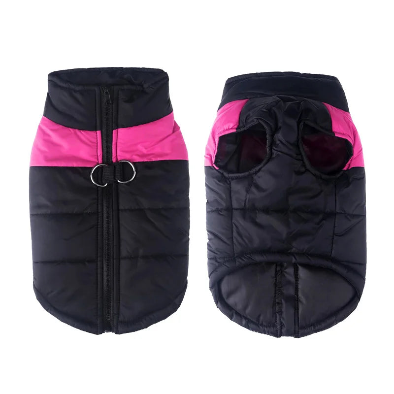 Winter Dog Coat – Waterproof Warm Pet Jacket for Small, Medium & Large Dogs