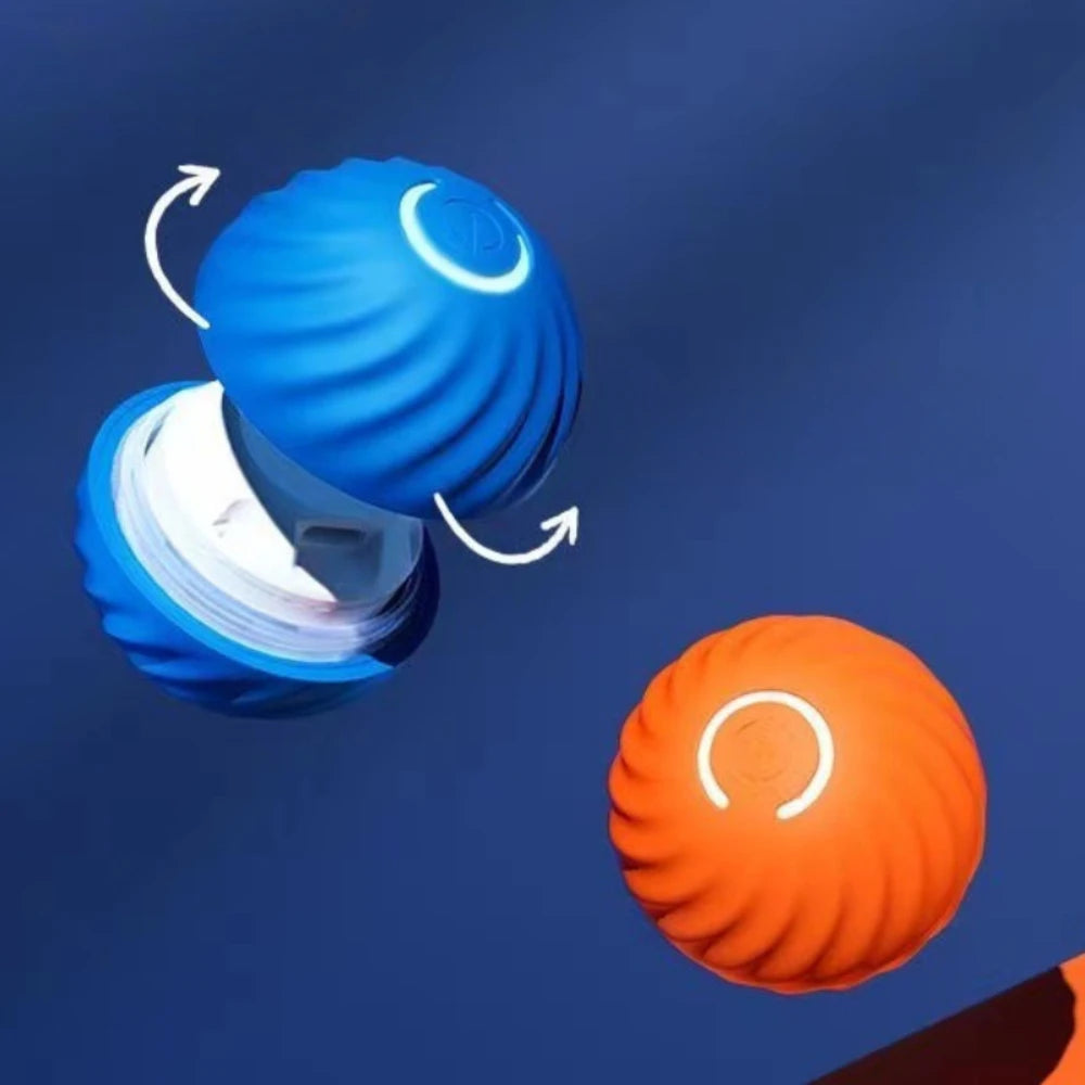 Smart Interactive Dog Toy Ball – USB Rechargeable, Automatic Jumping & Rotating