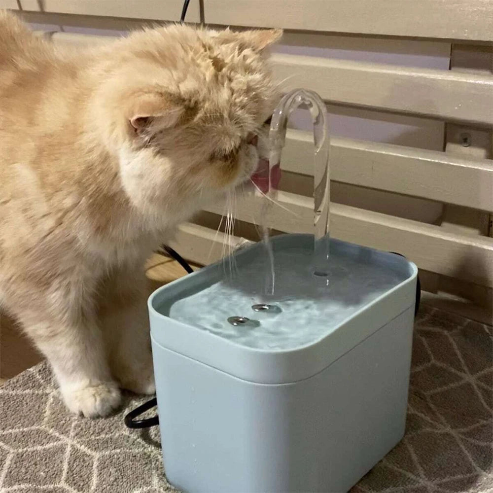 1.5L Automatic Cat Water Fountain – USB Quiet Pump Pet Drinking Dispenser with Filter