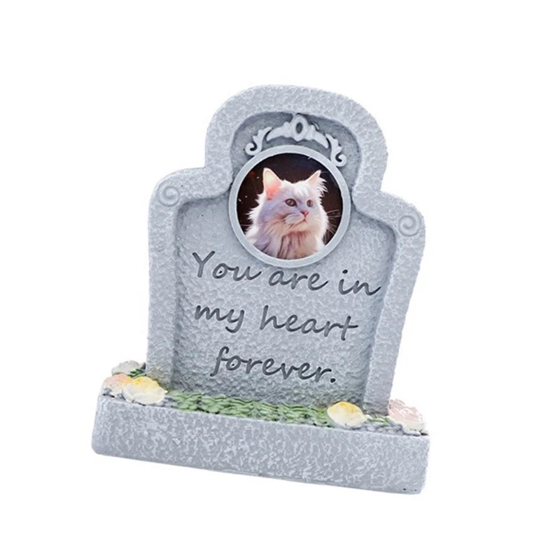 Pet Remembrances Tombstone Weatherproof Cats and Dog Headstones for Eternalize Memory