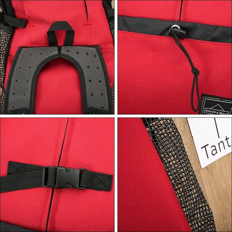 Dog Carrier Backpack – Strong Nylon Travel Bag for Small & Medium Dogs