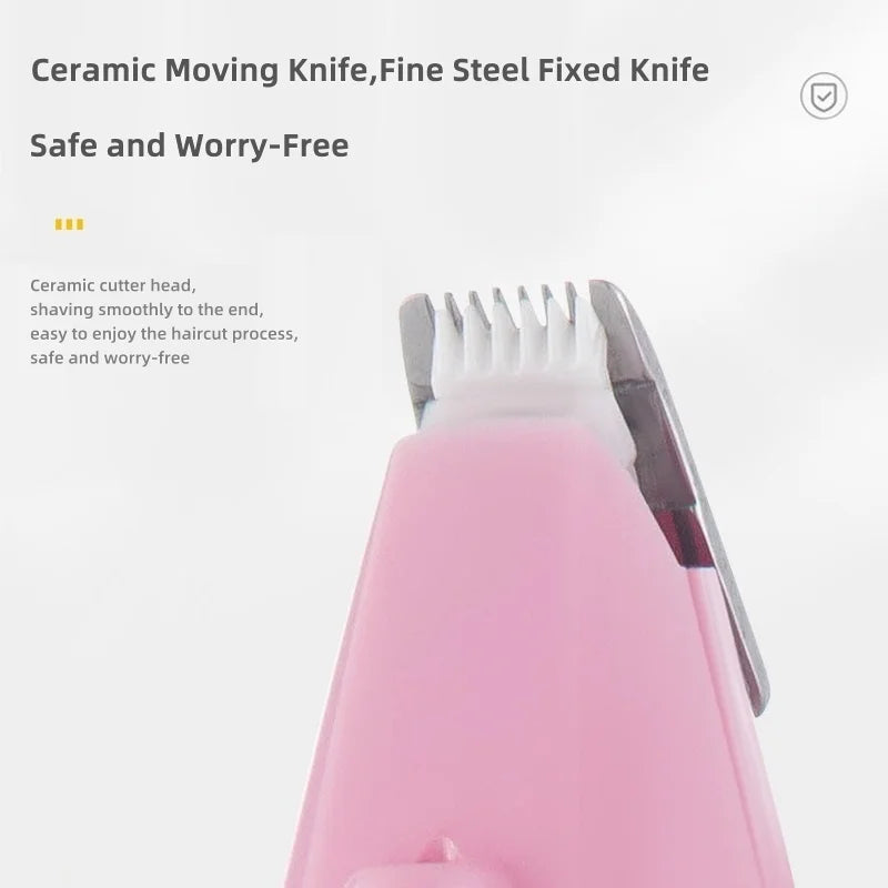 Dog Paw Trimmer – LED Grooming Clippers for Dogs & Cats, Rechargeable