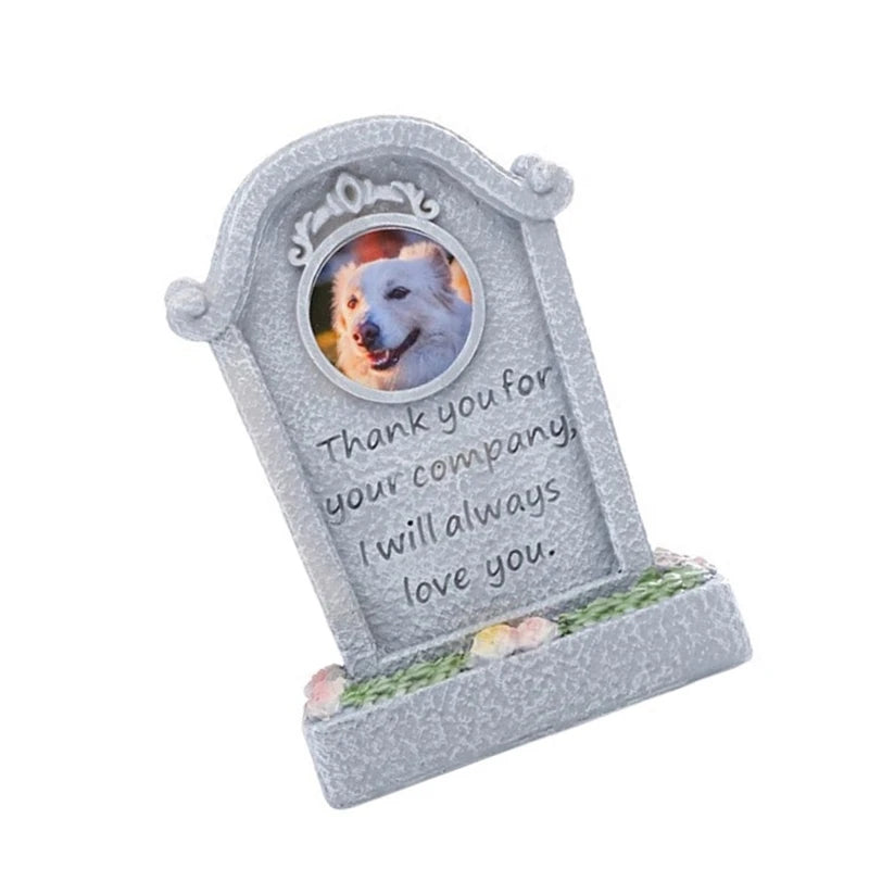 Pet Remembrances Tombstone Weatherproof Cats and Dog Headstones for Eternalize Memory
