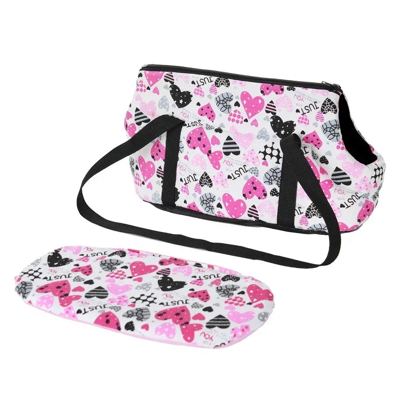 Classic Pet Carrier – Soft Sling Backpack for Small Dogs & Cats