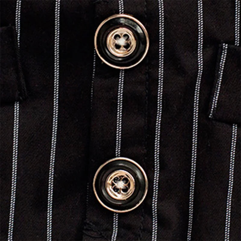 Dog Formal Shirt with Bow Tie – Stylish Tuxedo Suit for Small Dogs & Cats (Wedding & Party Outfit)