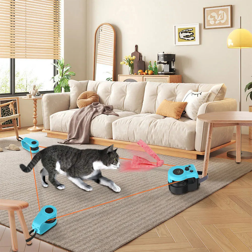 Interactive Cat Treadmill Toy – Adjustable-Speed Chase & Exercise Toy for Indoor Cats and Kittens