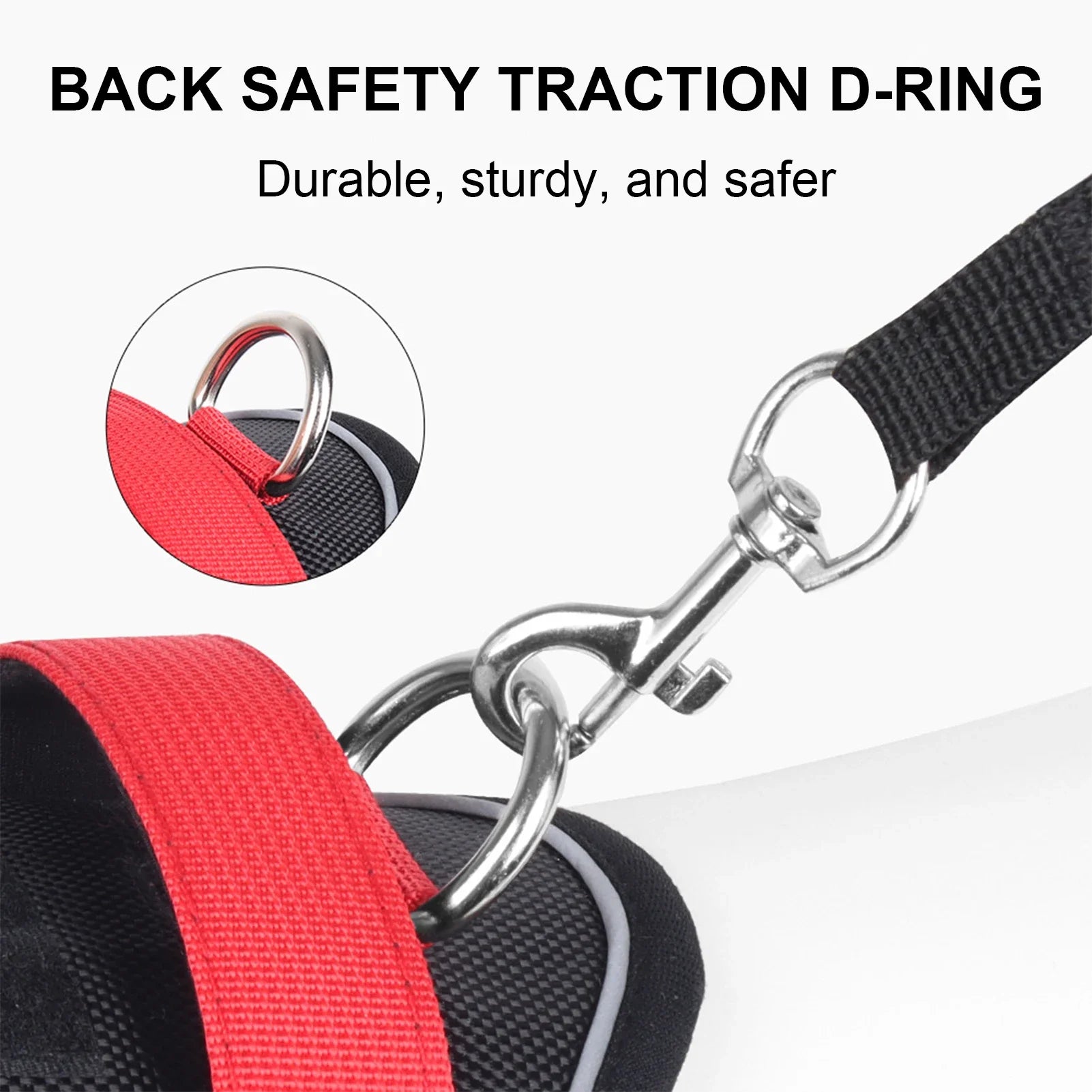 Tactical Dog Harness – Reflective Waterproof Vest for Medium & Large Dogs (1680D Oxford Fabric)