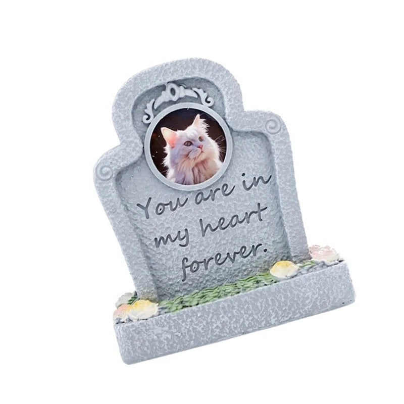 Pet Remembrances Tombstone Weatherproof Cats and Dog Headstones for Eternalize Memory