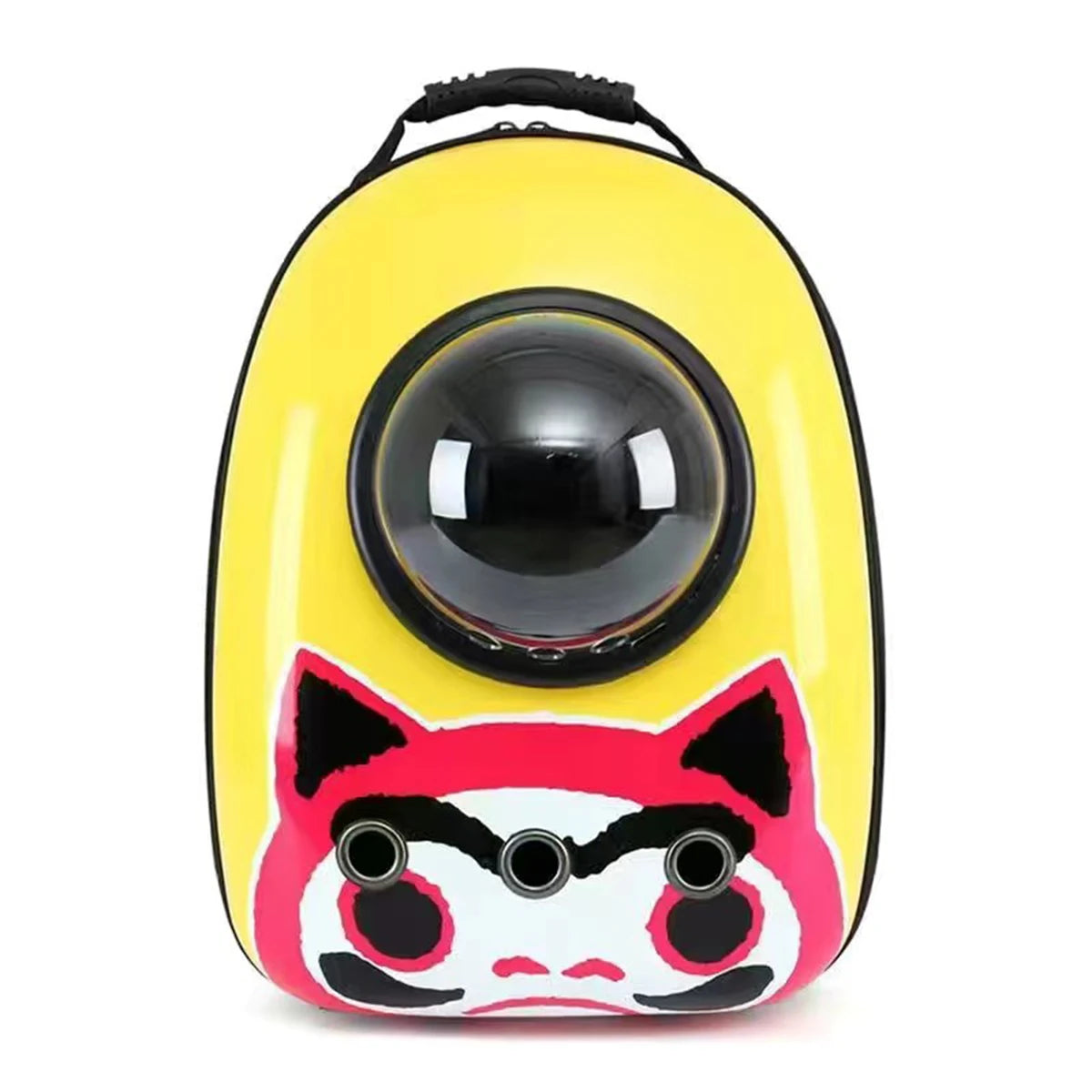 Space Capsule Pet Backpack – Large Capacity Breathable Cat & Dog Carrier Bag for Travel