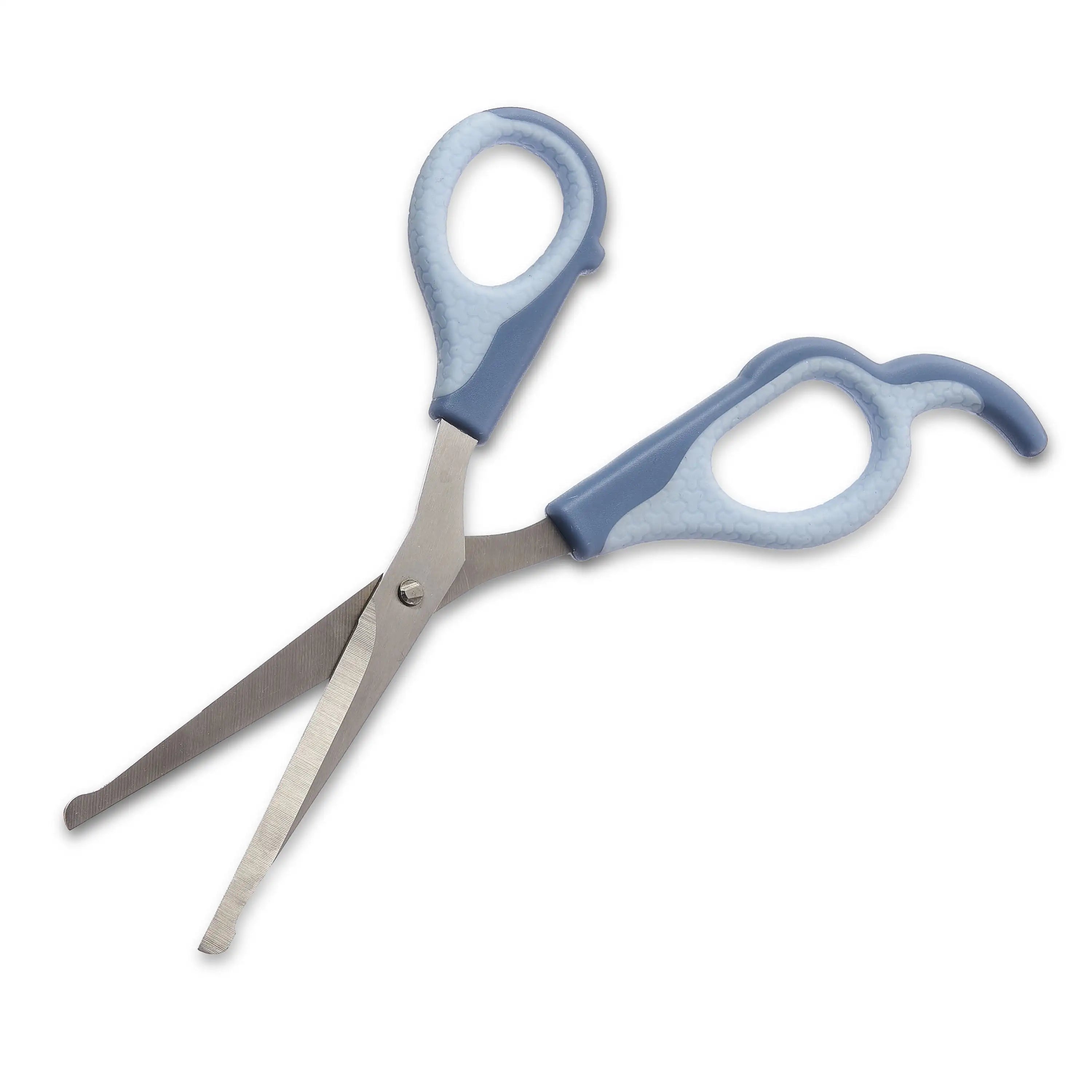 6.7" Round-Tip Dog Grooming Scissors – Safe, Waterproof Shears for All Coats