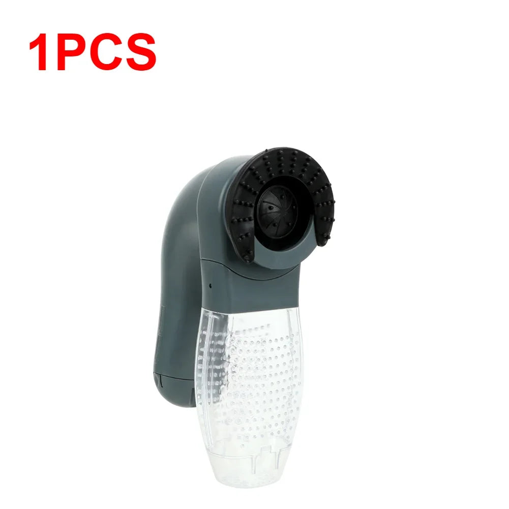 Electric Pet Hair Sucker – Portable Vacuum Grooming Brush for Cats & Dogs | Fur Remover & Suction Comb Tool for Shedding Control