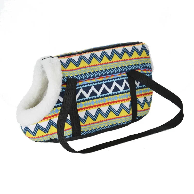 Classic Pet Carrier – Soft Sling Backpack for Small Dogs & Cats