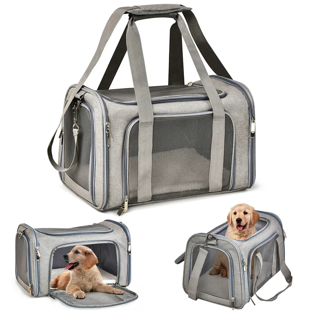 Dog Carrier Backpack – Soft-Sided Airline Approved Travel Bag for Small Pets