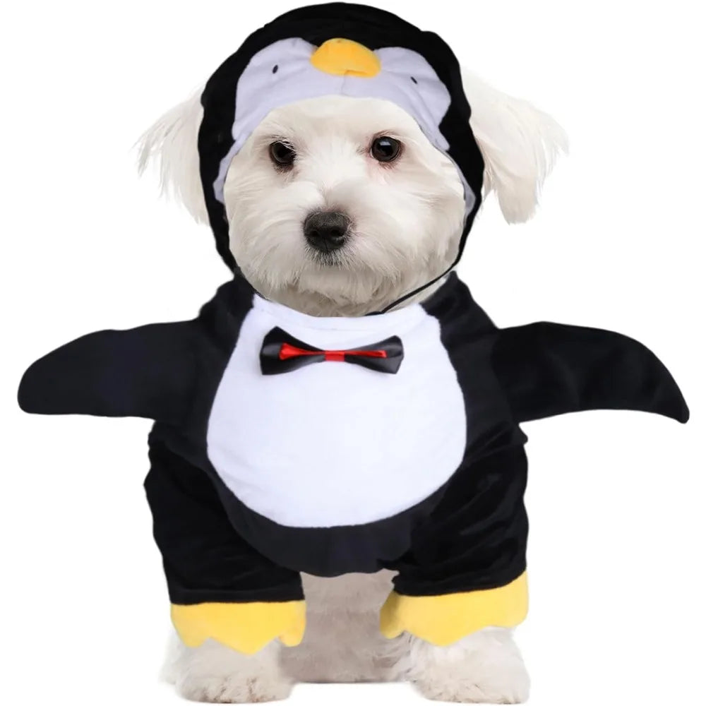 Penguin Dog Costume – Adorable Halloween Cosplay Outfit for Dogs & Cats
