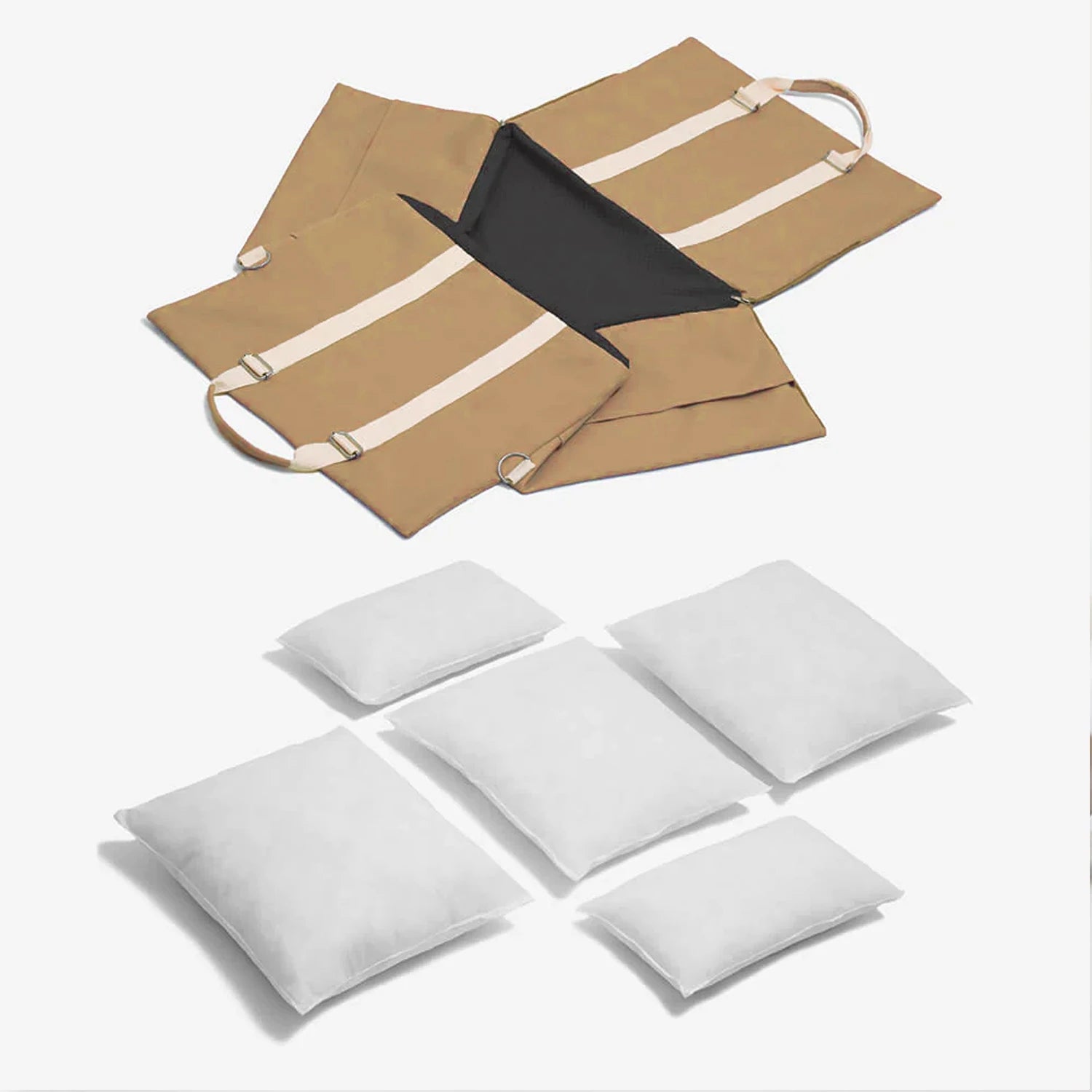 Waterproof Dog Car Seat Cover – Pet Travel Bed & Sofa Cushion for Dogs & Cats