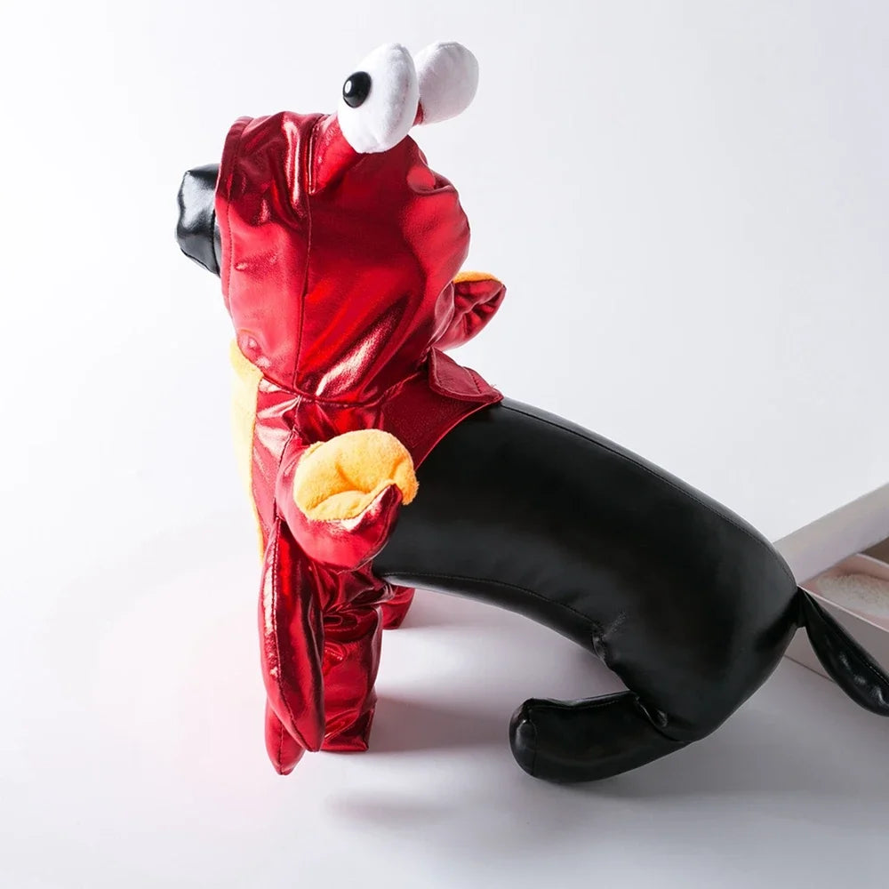 Halloween Crab Costume – Funny Pet Outfit for Dogs & Cats