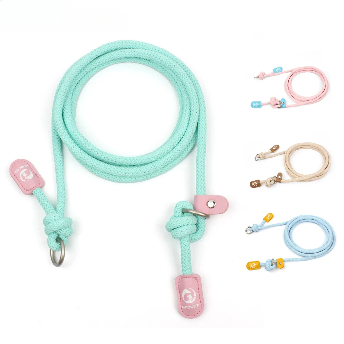 Hands-Free Dog Running Leash with Waist Belt and Adjustable Harness