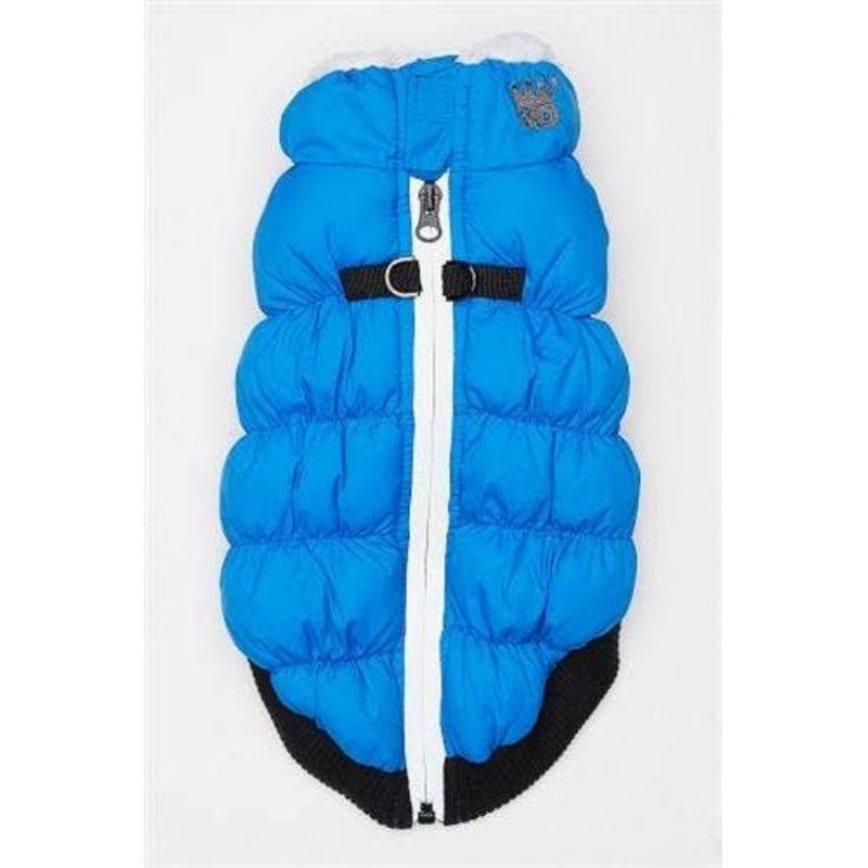 HD Crown Puffer Pet Vest - Blue