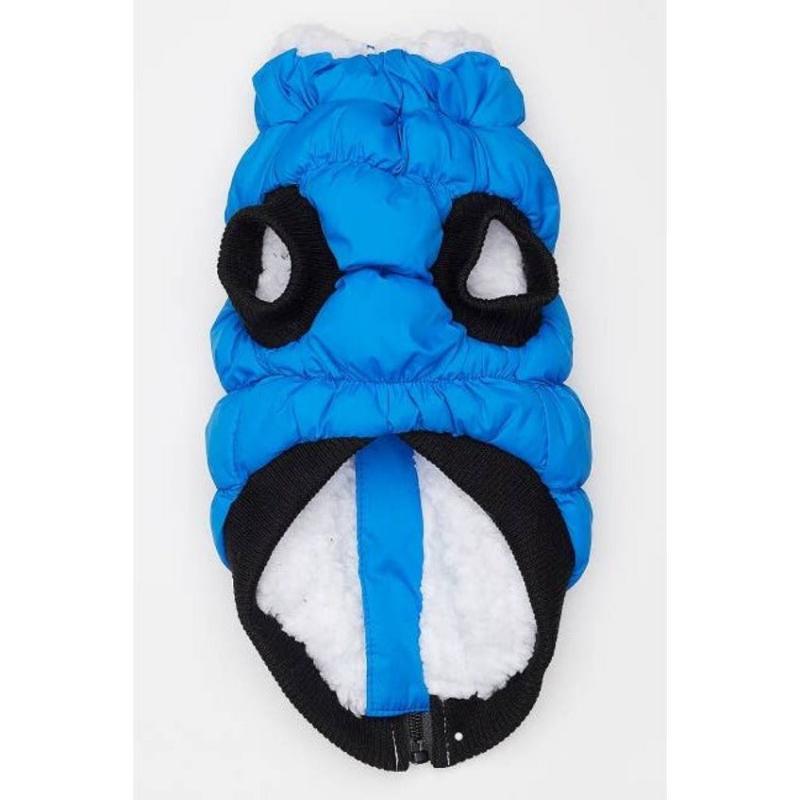 HD Crown Puffer Pet Vest - Blue