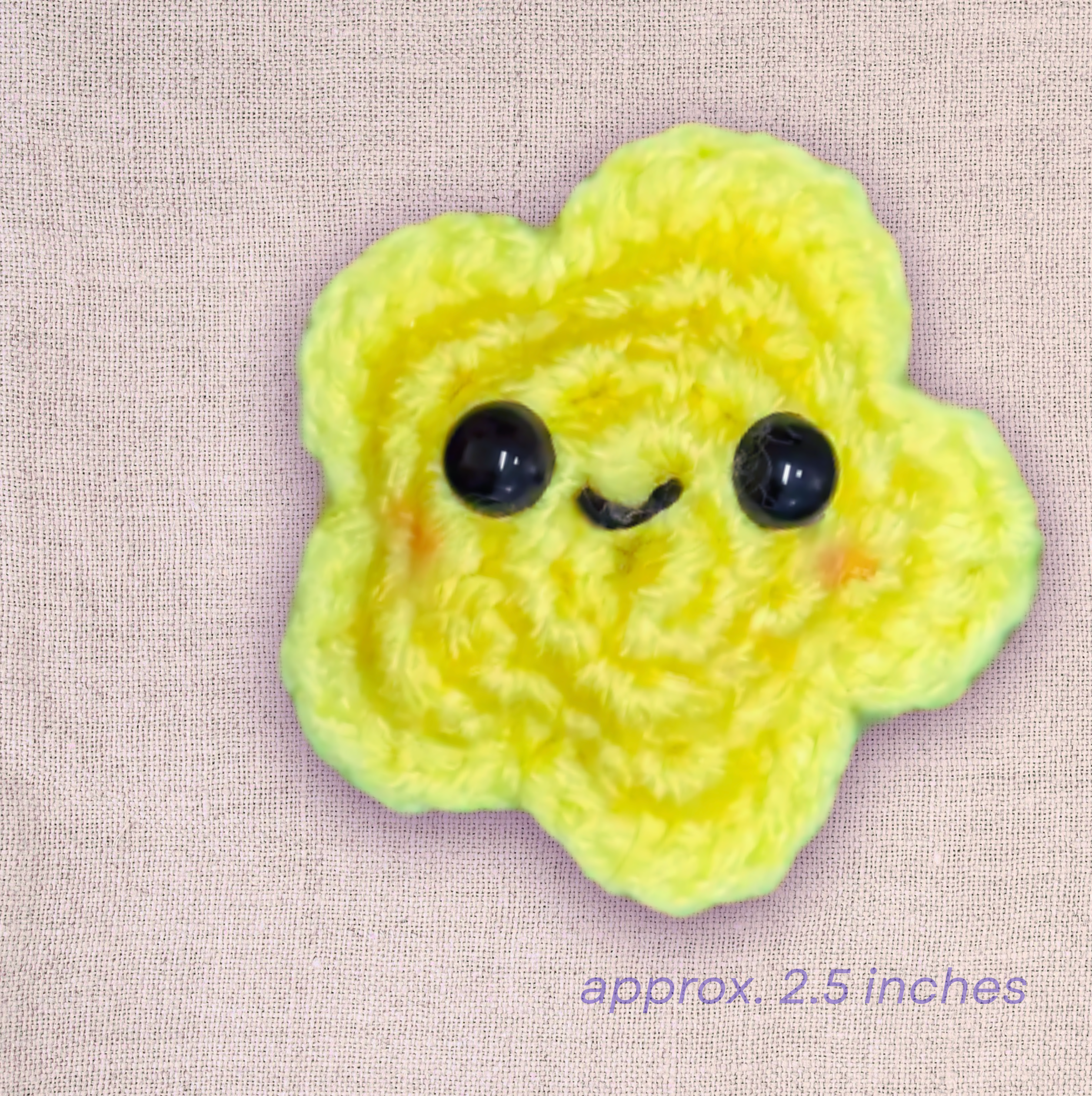 Handmade Catnip Toy | Twila L’Étoile the Celestial Chunkle Puff Infused with Miracle Nip Botanicals