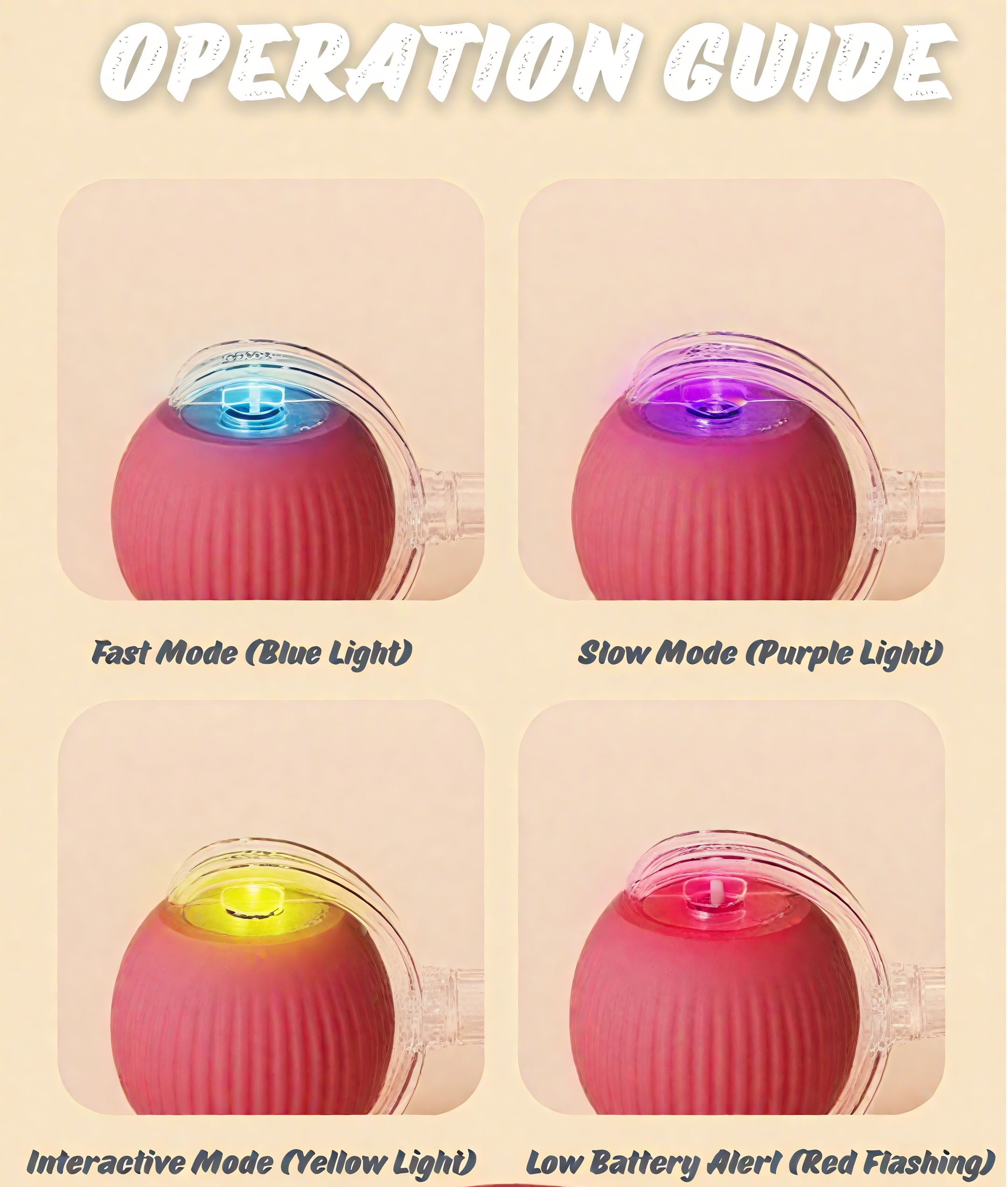 Milou & Lumi Smart Interactive Pet Toy Ball