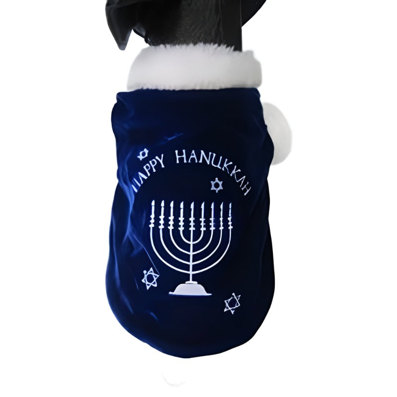 Happy Hanukkah Pet Coat