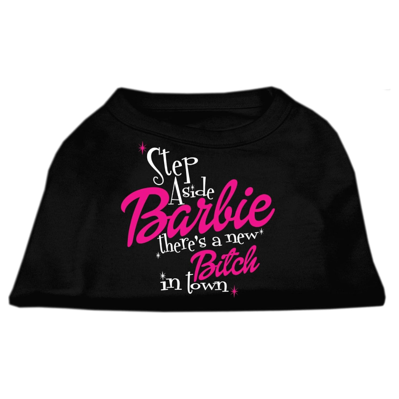 Step Aside New Btch in Town Dog Tee - Black or Pink